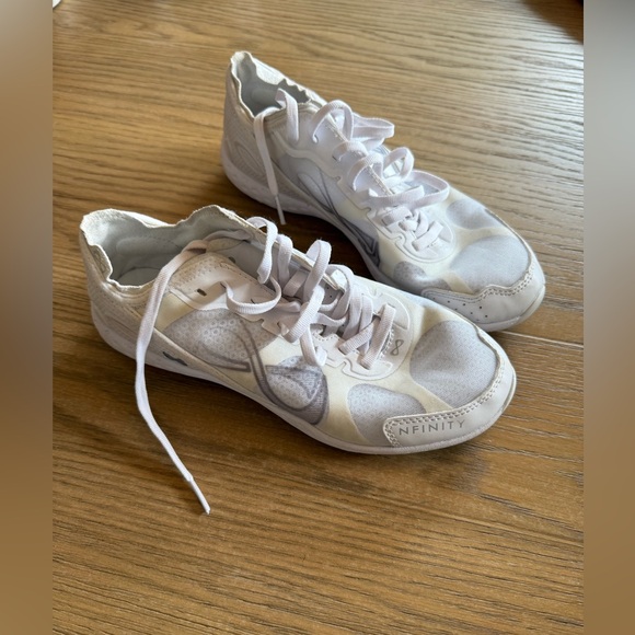 White Athletic Shoes - Picture 1 of 3